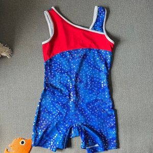 Danskin Now One Dance & Gymnastics Unitard size L (10-12)